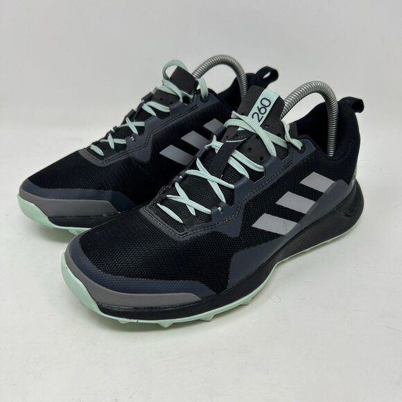 Adidas Womens Terrex 260 CMTK CQ1735 Black Running Shoes Sneakers Size 8 - Picture 6 of 10